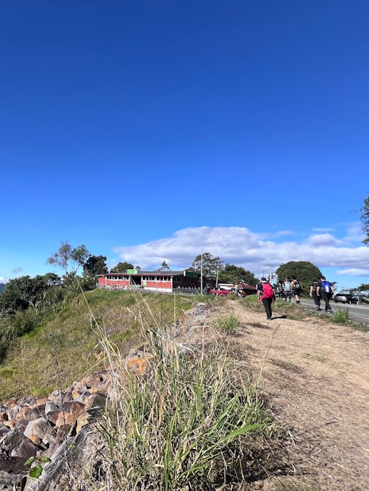 Tahubang Restaurant, just one highway across the Kinabalu Park Office. © SlowingwithT.com